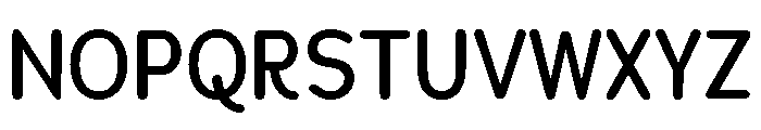 Chankfurter Condensed Medium Font UPPERCASE