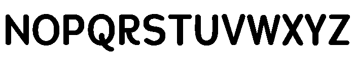 Chankfurter Condensed Semi Bold Font UPPERCASE