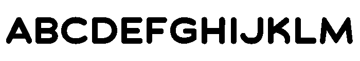 Chankfurter Extended Bold Font UPPERCASE