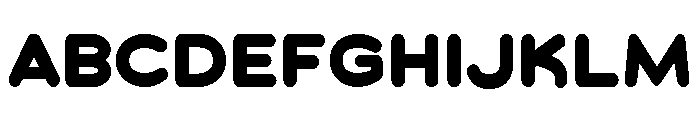 Chankfurter Extended Extra Bold Font UPPERCASE