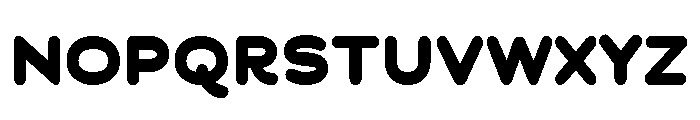 Chankfurter Extended Extra Bold Font UPPERCASE