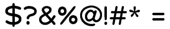 Chankfurter Extended Medium Font OTHER CHARS