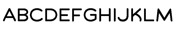 Chankfurter Extended Medium Font UPPERCASE