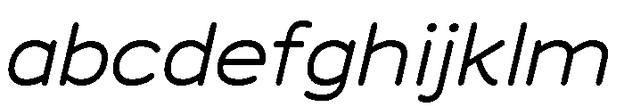 Chankfurter Extended Regular Italic FONT