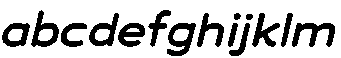 Chankfurter Extended Semi Bold Italic FONT