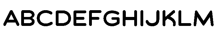 Chankfurter Extended Semi Bold Font UPPERCASE