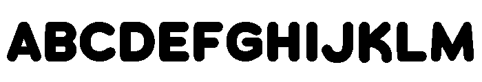 Chankfurter Extra Bold Font UPPERCASE