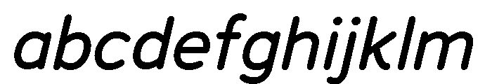 Chankfurter Medium Italic FONT