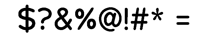 Chankfurter Medium Font OTHER CHARS