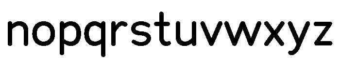 Chankfurter Medium Font LOWERCASE