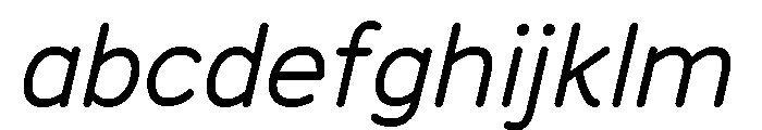 Chankfurter Regular Italic FONT