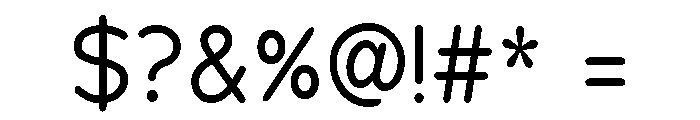 Chankfurter Regular Font OTHER CHARS
