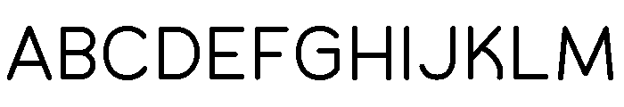Chankfurter Regular Font UPPERCASE