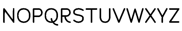 Chankfurter Regular Font UPPERCASE