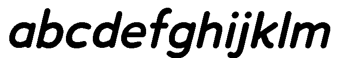 Chankfurter Semi Bold Italic FONT