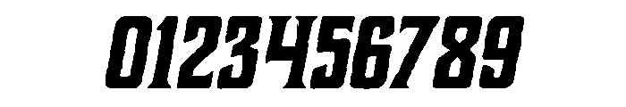 Charcuterie Block Bold Italic Font OTHER CHARS
