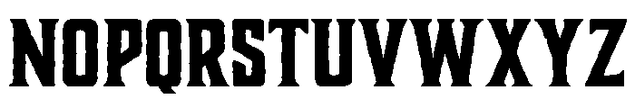 Charcuterie Block Bold Font UPPERCASE