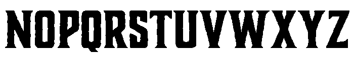 Charcuterie Block Bold Font LOWERCASE