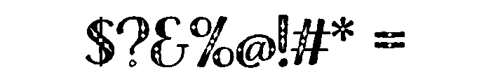 Charcuterie Deco Filigree Font OTHER CHARS
