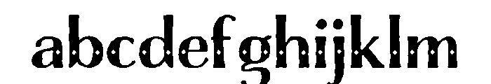 Charcuterie Deco Filigree FONT