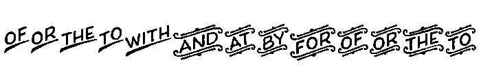 Charcuterie Design Elements Catchwords Font LOWERCASE