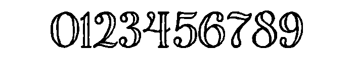 Charcuterie Engraved Open Font OTHER CHARS