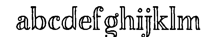 Charcuterie Engraved Open FONT