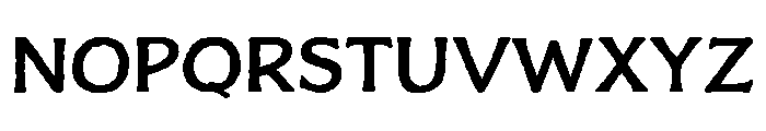 Charcuterie Flared Bold Font UPPERCASE