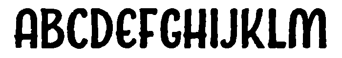 Charcuterie Sans Bold Font UPPERCASE