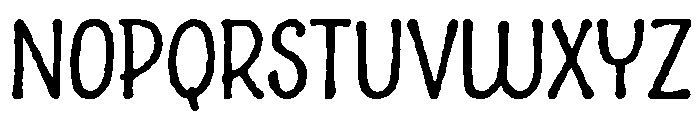 Charcuterie Sans Regular Font UPPERCASE