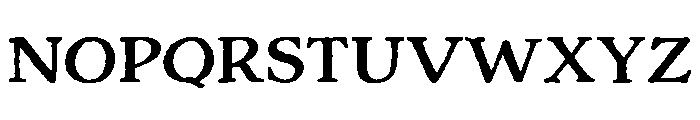 Charcuterie Serif Bold Font UPPERCASE