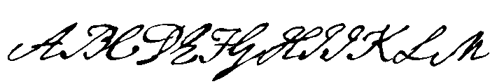 Chatham Regular Font UPPERCASE