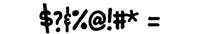 Chauncy Decaf Bold Font OTHER CHARS