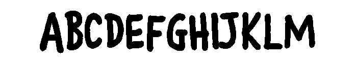 Chauncy Decaf Bold Font UPPERCASE