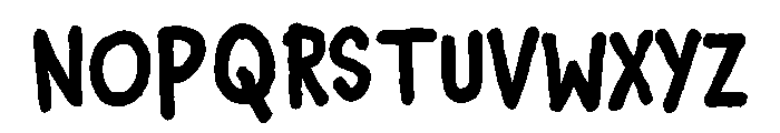 Chauncy Decaf Bold Font UPPERCASE