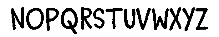 Chauncy Decaf Medium Font UPPERCASE