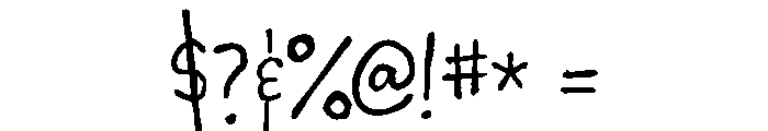 Chauncy Decaf Regular Font OTHER CHARS
