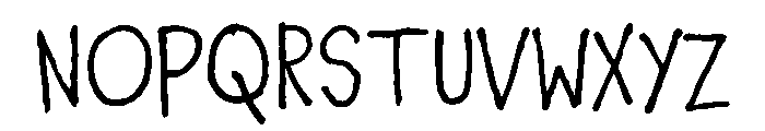 Chauncy Decaf Regular Font UPPERCASE