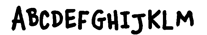 Chauncy Deluxxe Bold Font UPPERCASE