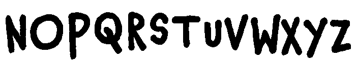 Chauncy Deluxxe Bold Font UPPERCASE