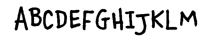 Chauncy Deluxxe Medium Font UPPERCASE