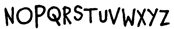 Chauncy Deluxxe Medium Font UPPERCASE