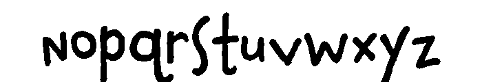 Chauncy Deluxxe Medium Font LOWERCASE