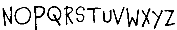 Chauncy Deluxxe Regular Font UPPERCASE