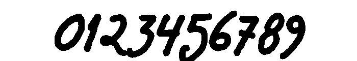 Chauncy Pro Bold Italic Font OTHER CHARS