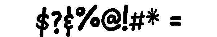 Chauncy Pro Bold Font OTHER CHARS
