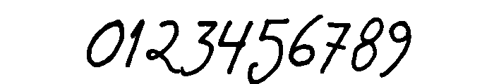 Chauncy Pro Regular Italic Font OTHER CHARS
