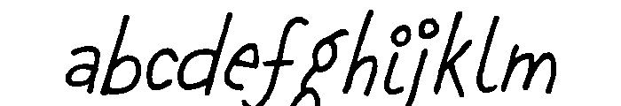 Chauncy Pro Regular Italic FONT