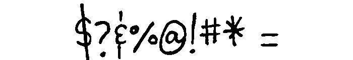 Chauncy Pro Regular Font OTHER CHARS