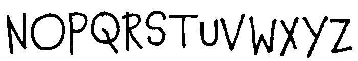 Chauncy Pro Regular Font UPPERCASE